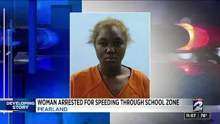 Pearland PD investigating arrest of woman speeding in school zone, police say