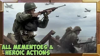 Call of Duty WW2 All Collectibles (Mementos / Heroic Actions)