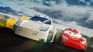 LEGO Stig vs Lightning McQueen | Top Gear