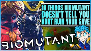 The Top 10 Things You NEED to Know Before Playing Biomutant! (Tips - Tribes - Class - Crafting)