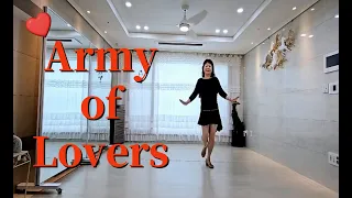 [ Army of Lovers ] Linedance demo Improver #Sarahchoi #Linedance #SarahChoiLinedance