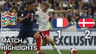 france vs denmark 2022 | France vs Denmark 1-2 Highlights _ All Goals - 2022