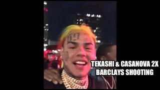 Video Footage of Tekashi & Casanova 2X Barclays Center Shooting Incident