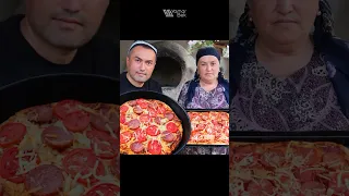 Pitsa uy sharoitida O’zbek tandirida | Pizza Peperoni