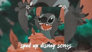 sped up disney songs to put you in a good mood (part 6)