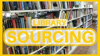 How To Source Books at a Library Store - Sourcing Trip/Haul