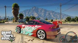 How to install Need for Speed Speedometer in GTA 5 / How to Turn GTA 5 into NFS Underground