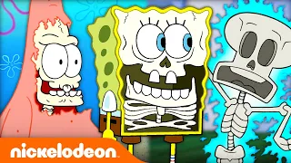 Every SKELETON In Bikini Bottom 💀 | SpongeBob SquarePants | Nickelodeon Cartoon Universe