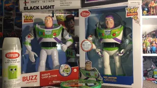 Buzz Lightyear Custom DIY JC Penny Toy Story 4 & Karate Chop Action Head Swap Glow in the Dark Mod