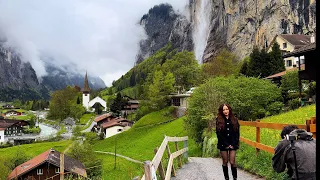 Spring in Switzerland 🇨🇭 Lauterbrunnen Valley 4K HDR