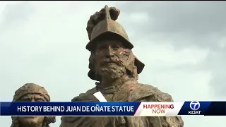 New Mexicans grapple with history of Juan de Oñate statue