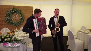 HiT SANOK - Ja do lasu akordeon i saksofon (accordion & sax)