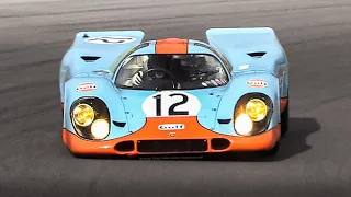 Porsche 917K (917-008) w/ Gulf Livery racing on track!