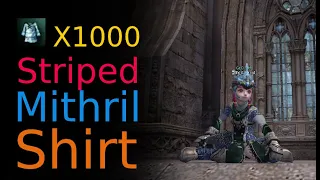 Scryde x100 enchanting 1000 Striped Mithril Shirt