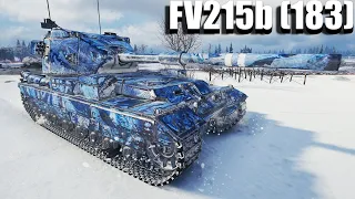 FV215b 183, ХЭШ ФУГАСЫ ТАЩАТ, 8 КИЛОВ, 10к УРОНА