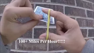 How To Throw Cards Over 100+ Miles Per Hour Tutorial