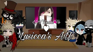 ❦Lov React to Lusicca’s AU | Original | Part 2