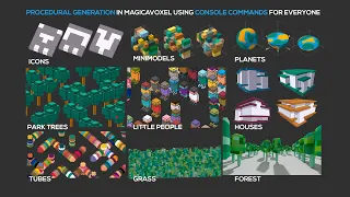 Procedural Generation in MagicaVoxel for everyone