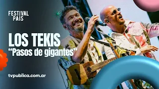 Pasos de Gigantes por Los Tekis en Cosquín - Festival País 2024