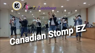 Canadian Stomp EZ Linedance 왕초급 라인댄스 킴스라인댄스 토요강사동아리 [Choreo: Amy C.]