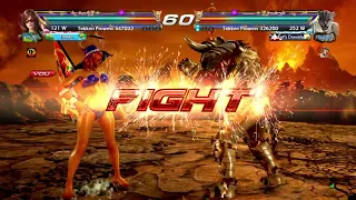 Fujin Katarina VS Fujin Alisa, Raijin Armour King Laggy PS4 Season 4 TEKKEN™7_20220605041130