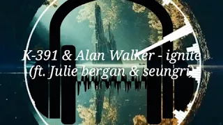 K-391 & Alan Walker - Ignite (ft. Julie Bergan & Seungri) Spectrum Audio (live)