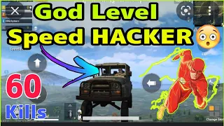 God Level Speed Hacker || 60 kills || #pubgmobile #blacktamilan #Bgmitamil