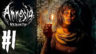 КРУШЕНИЕ! 🤘 AMNESIA REBIRTH ПРОХОЖДЕНИЕ #1 🤘 ИНДИ ХОРРОР ИГРА