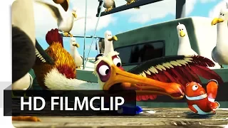 Disney - FINDET NEMO 3D - Filmclip - Pelikan Niels rettet Dorie und Marlin