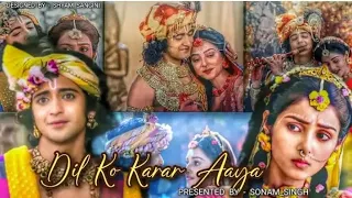 Dil ko karar aaya VM Radha Krishna...... Thumbnail by - Shyam Sangini........... @Adiicreates__