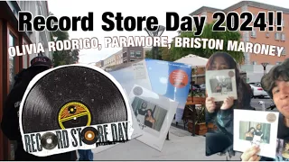 Record Store Day 2024 Vlog | First Ever RSD and Haul!!