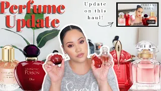 PERFUME HAUL 2021 | DID THEY STAY OR DID THEY GO? FRAGRANCE HAUL UPDATE