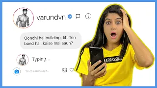 DM'ing 100 Bollywood Celebrities on Instagram to see who replies | Anisha Dixit | Rickshawali