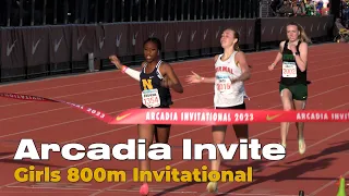 2023 TF - Arcadia Invitational - 800 Meters (Girls, Invite)