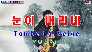 눈이 내리네/채수철의 색소폰이야기/Tombe la neige/편곡악보