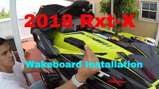 2018 Rxt-X Wakeboard Rack Install