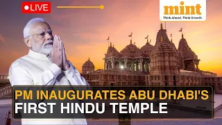 LIVE: PM Modi Inaugurates BAPS Swaminarayan Mandir In UAE | First Hindu Temple In Abu Dhabi