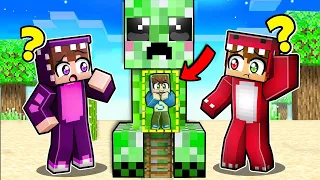 ¡Me ESCONDO en una BASE SECRETA de CREEPER!!😂😱 Sparta356