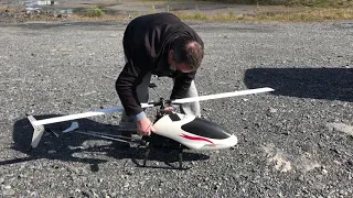 Vario Benzin trainer helicopter test 2