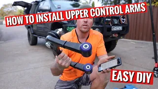 HOW TO CHANGE UPPER CONTROL ARMS