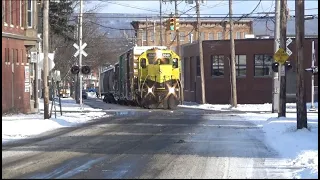 "Full Stop (And Long Horn Blast) On Schuyler Street!" NYSW Utica NY