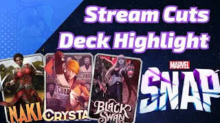 This Nakia Crystal Black Swan deck is BANANAS! - Marvel SNAP Deck Highlight & Gameplay