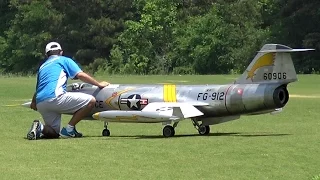 Giant Rc F-104 Starfighter