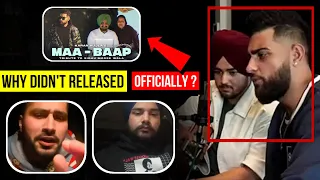 Why KARAN AUJLA Didn't Released "MAA "Song Dedicated To SIDHU MOOSE WALA Officially On His Channel ?