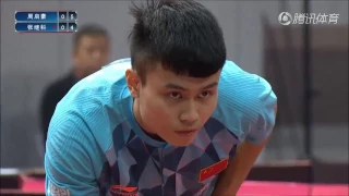 2017 China Trials for WTTC: Zhang Jike VS Zhou Qihao [Full Match/Chinese|HD]