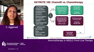 Immunotherapy in Non-Small Cell Lung Cancer (NSCLC): Front Line Therapy