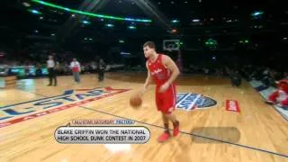 Blake Griffin SICK dunk attempt (2011 NBA Dunk Contest)