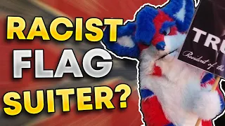 Confederate Flag Fursuit | Furry Bigotry (Magnus Diridian)