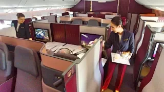 World's BEST Business Class - Qatar Airways Qsuite