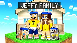 Having a JEFFY FAMILY in Minecraft!